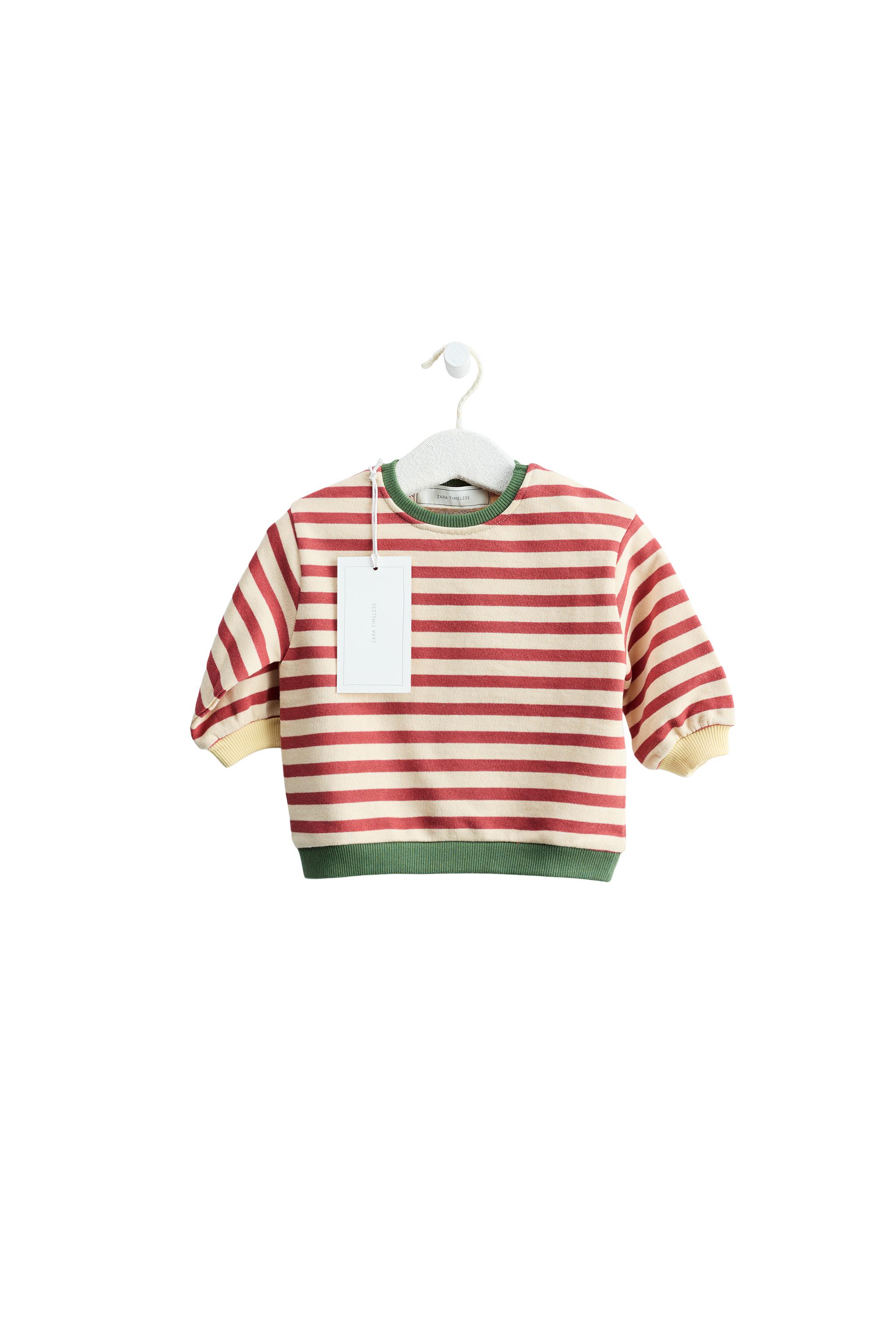 Zara Timeless - Striped Print Sweatshirt