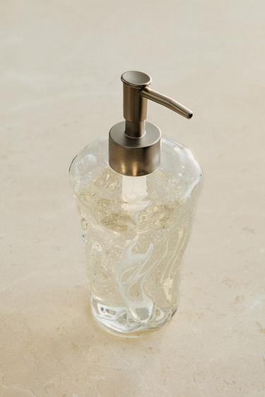 BOROSILICATE SOAP DISPENSER - Transparent by Zara - Image 0