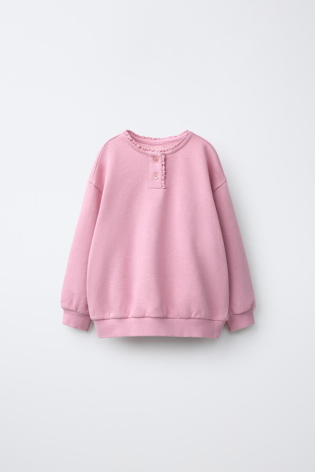 FADED LACE SWEATSHIRT