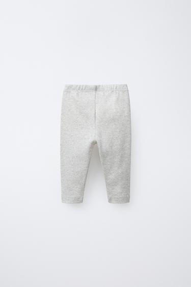 LEGGING POINTELLE - Gris chiné de Zara - Image 1