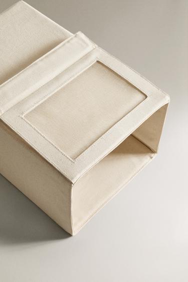 BOÎTE DE RANGEMENT CHAUSSURES - Écru de Zara - Image 1