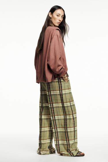 BOMBER MÉLANGE LIN ZW COLLECTION - Tuile de Zara - Image 2