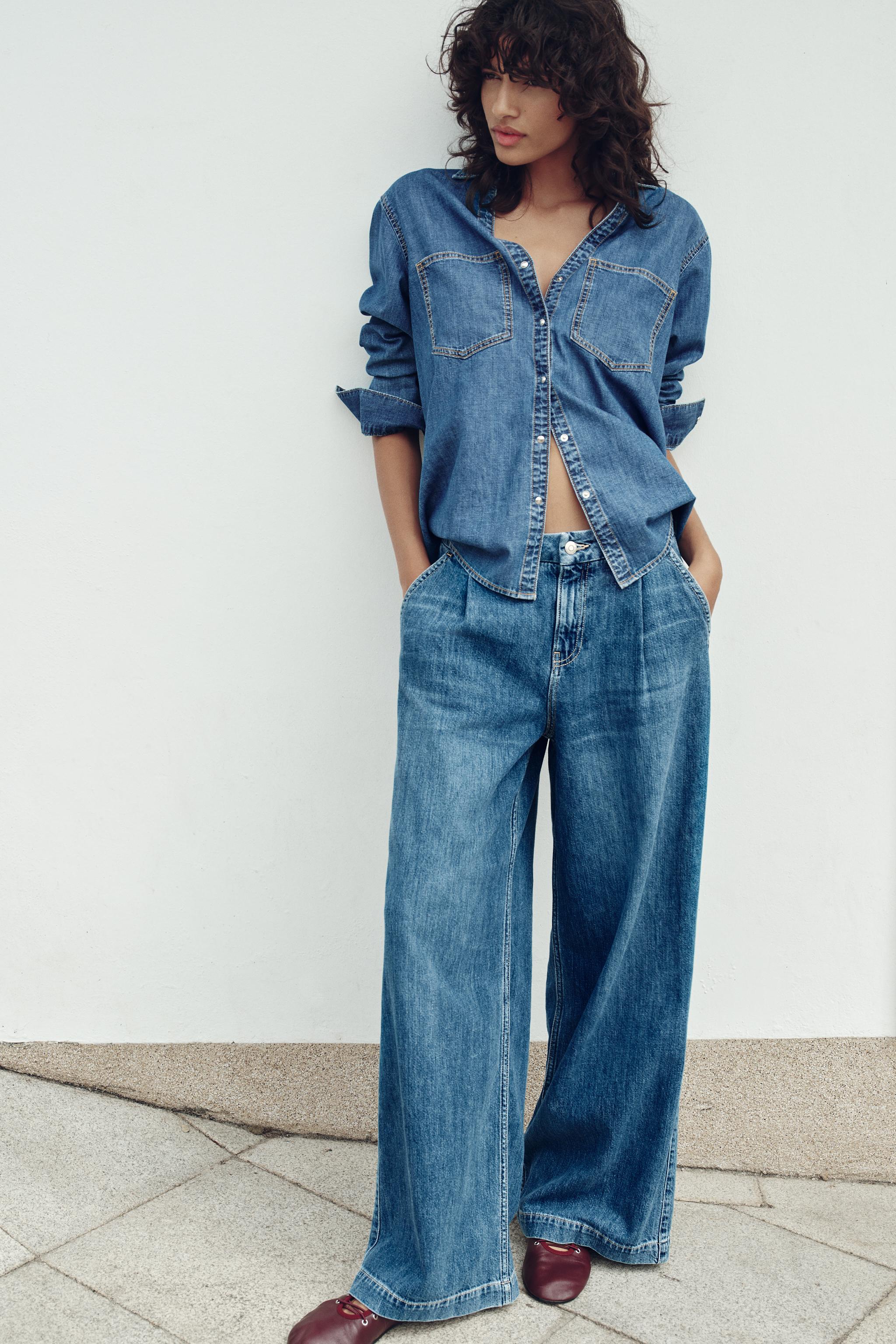 MID RISE Z1975 WIDE LEG JEANS