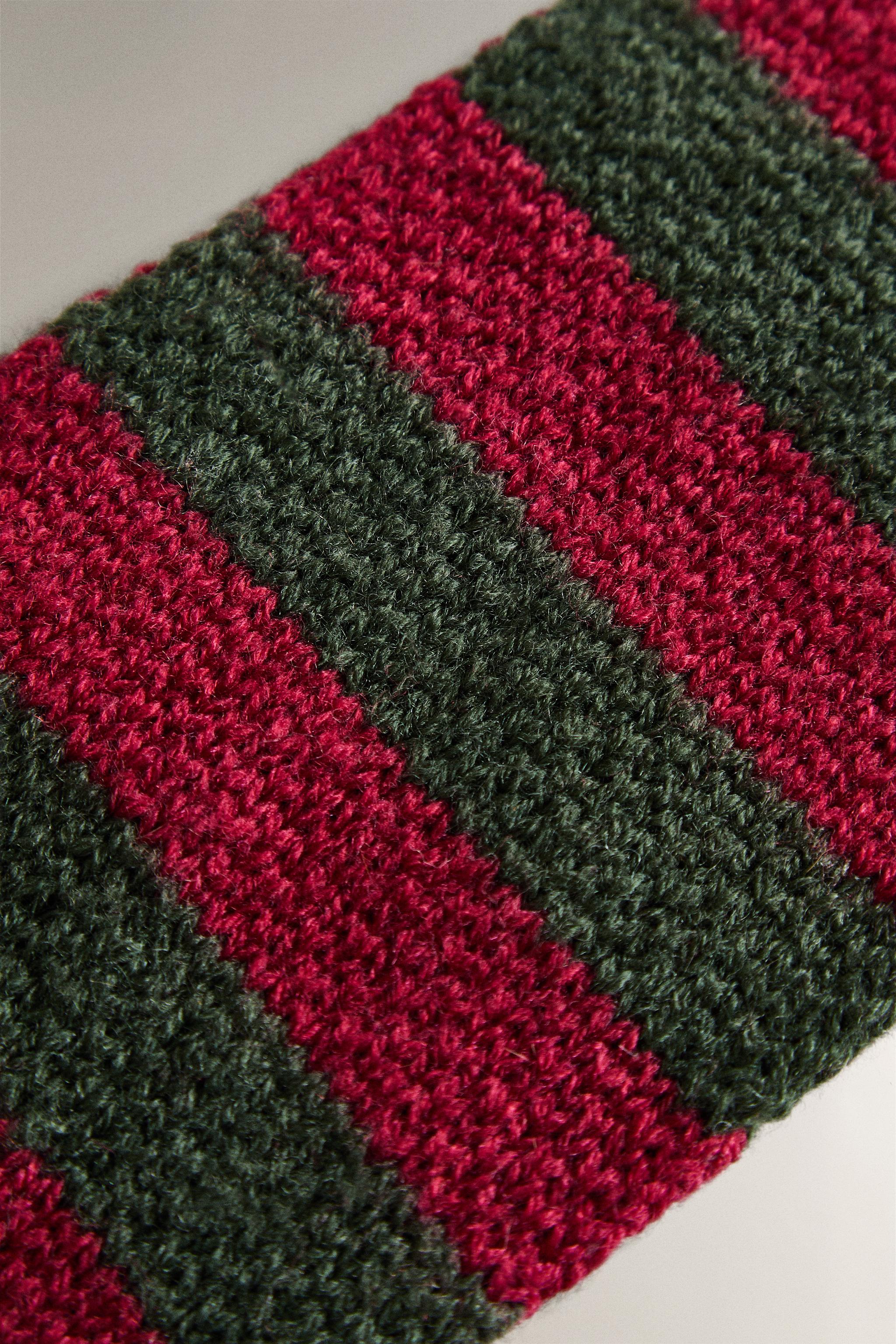 CHRISTMAS STRIPED SCARF PET