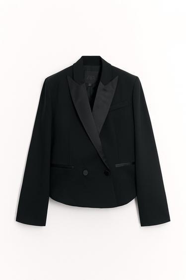 DOPPELREIHIGER WOLLBLAZER – ZW COLLECTION LIMITED EDITION - Schwarz von Zara