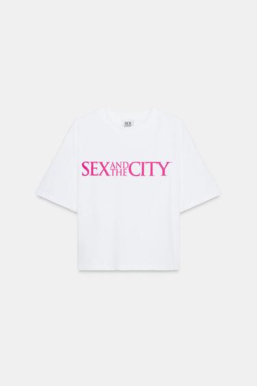 SEX & THE CITY™ T-SHIRT - White by Zara