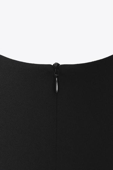GATHERED PLAYSUIT DRESS - Black by Zara - Image 2