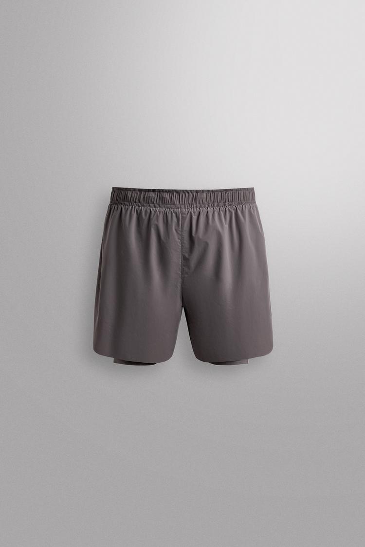 ZARA 2-IN-1 RUNNING SHORTS