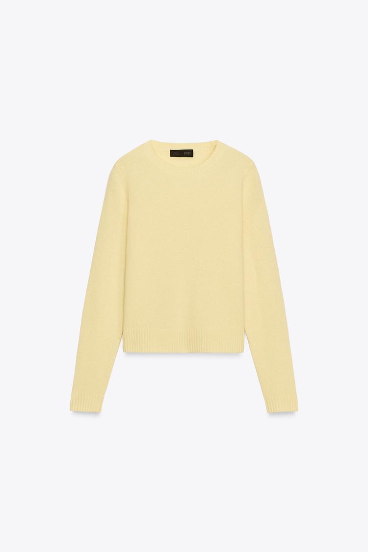100% WOOL LONG SLEEVE JUMPER