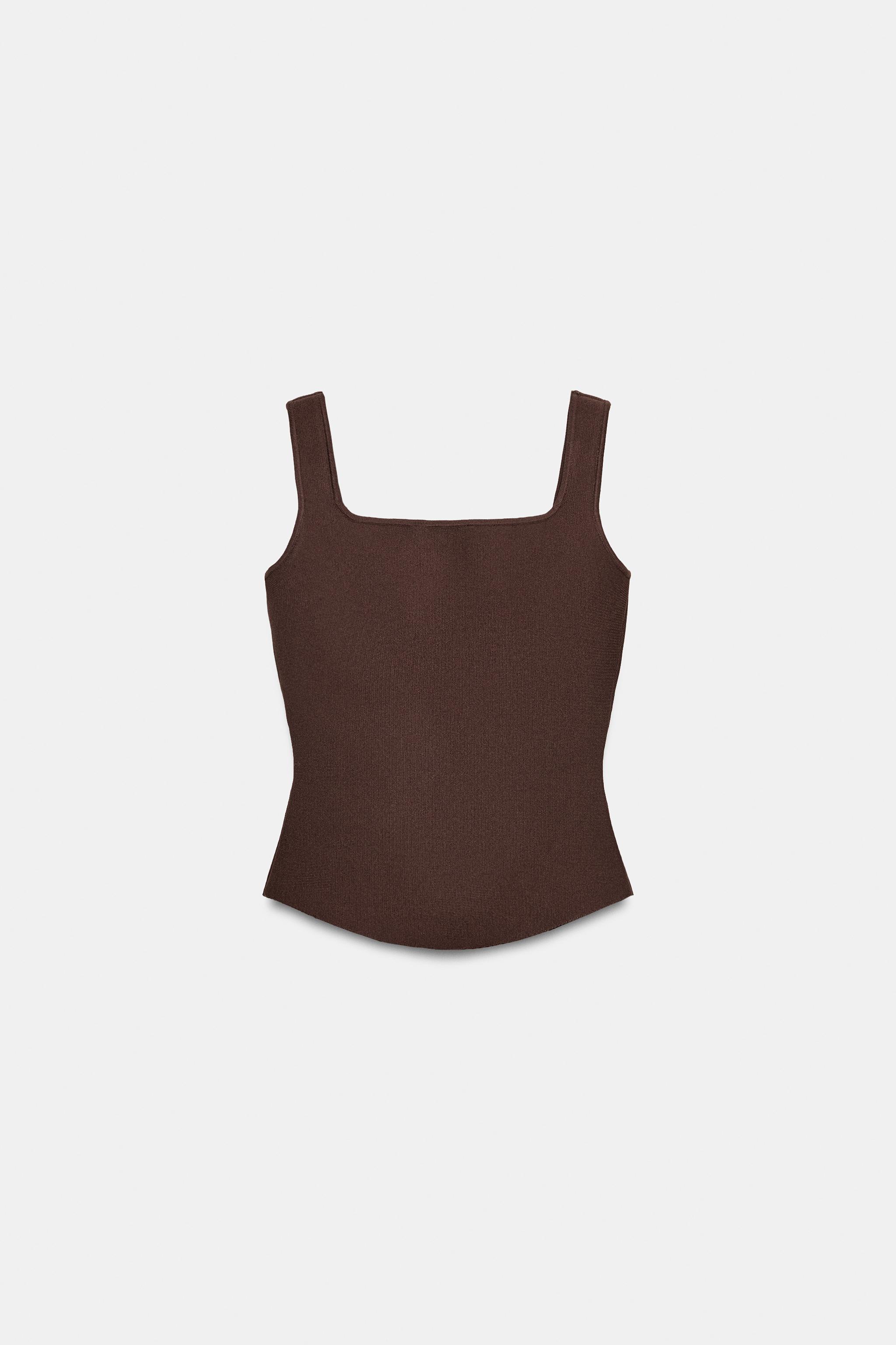 KNIT CORSET TOP