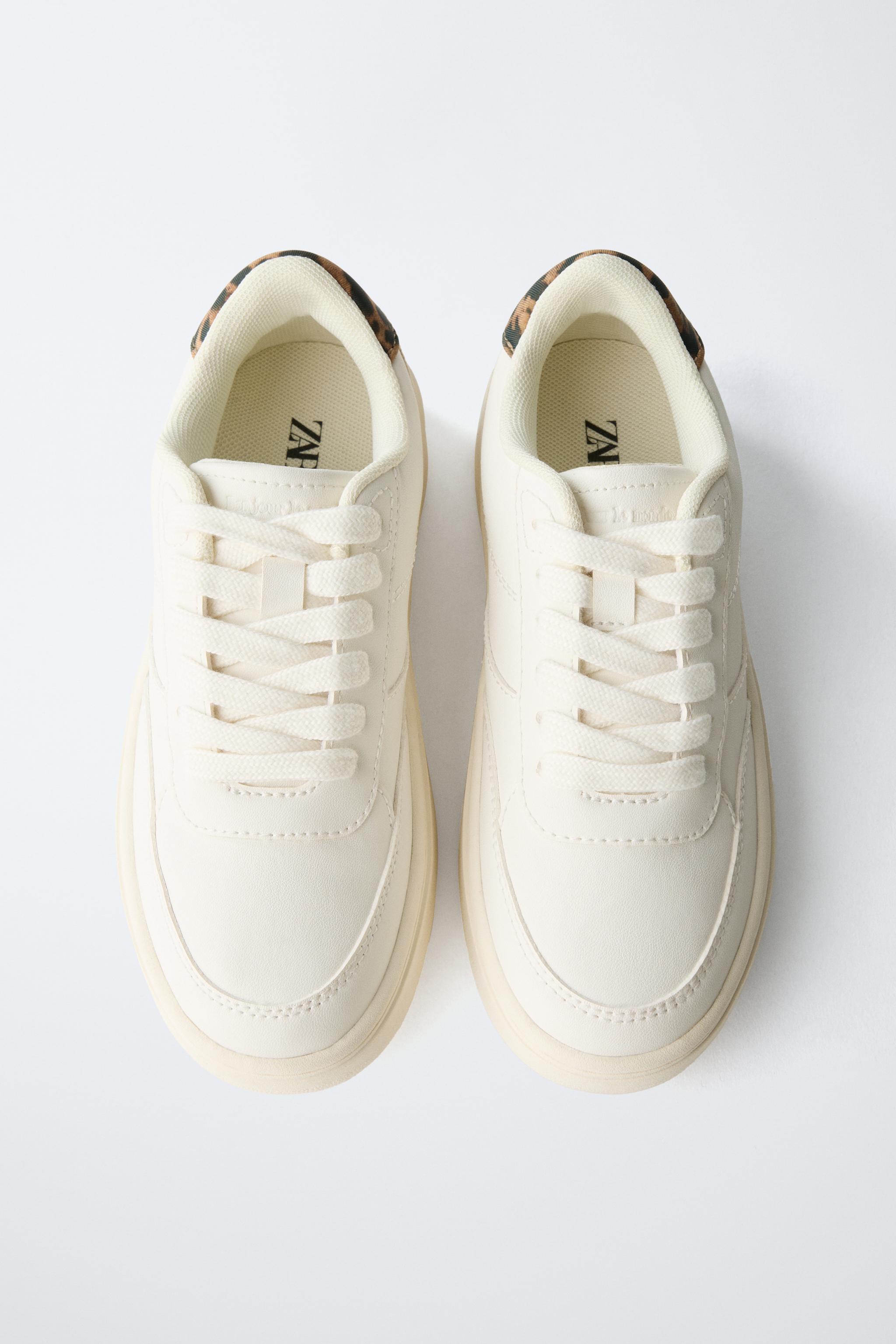 PLATFORM SNEAKERS - White | ZARA United States