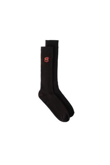 WILLY CHAVARRIA X ZARA RIB SOCKS - Black by Zara