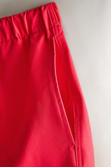 MAILLOT DE BAIN DE PLAGE ROUGE - Rouge de Zara - Image 2