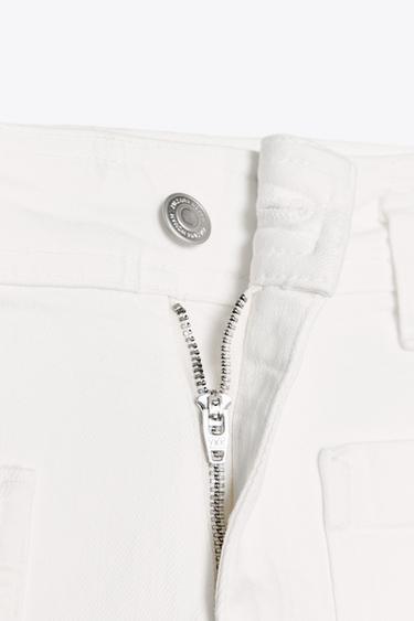 JEAN COUPE LARGE ET TAILLE HAUTE COLLECTION ZW - Blanc cassé de Zara - Image 7