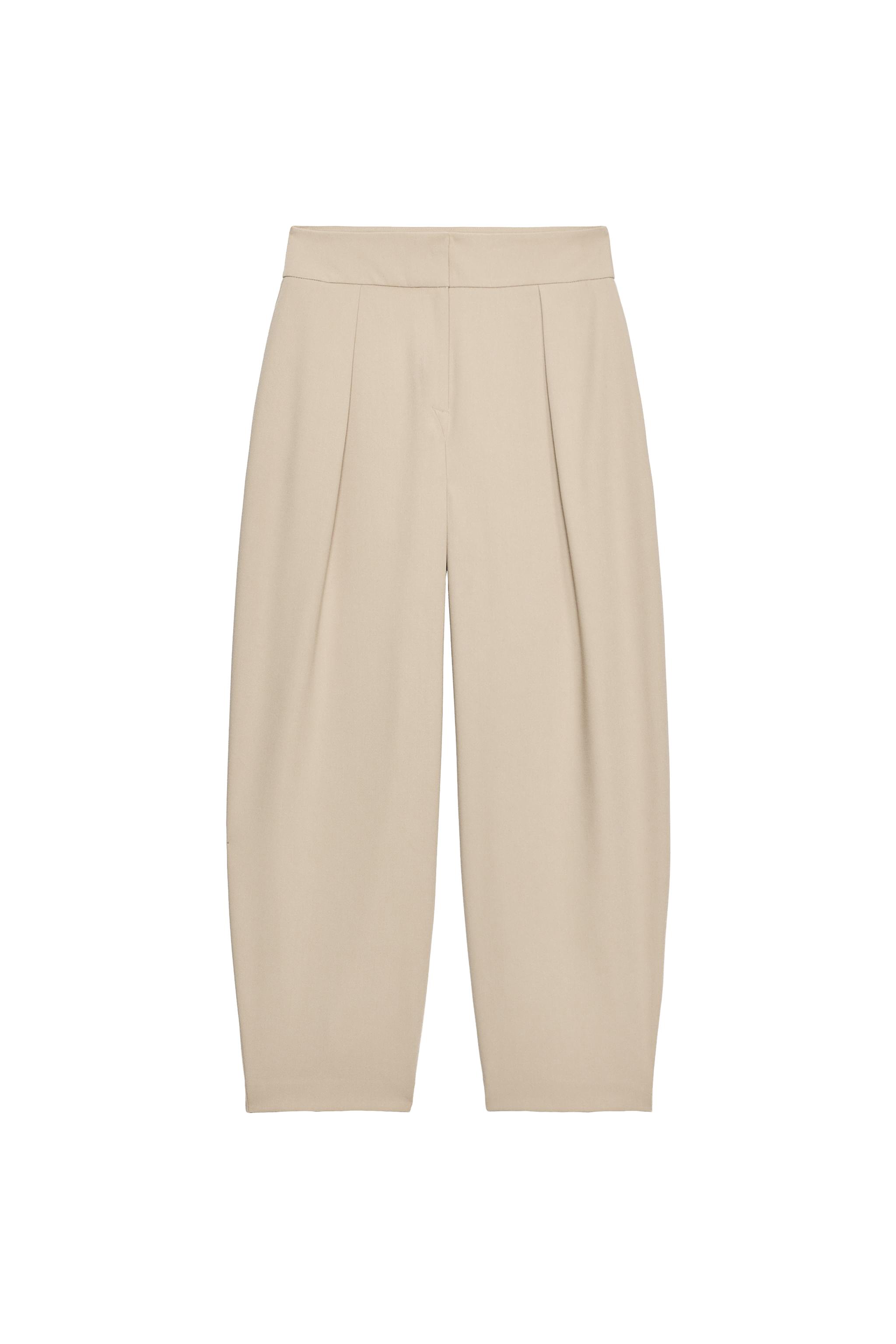 PANTALÓN CARROT PLIEGUES