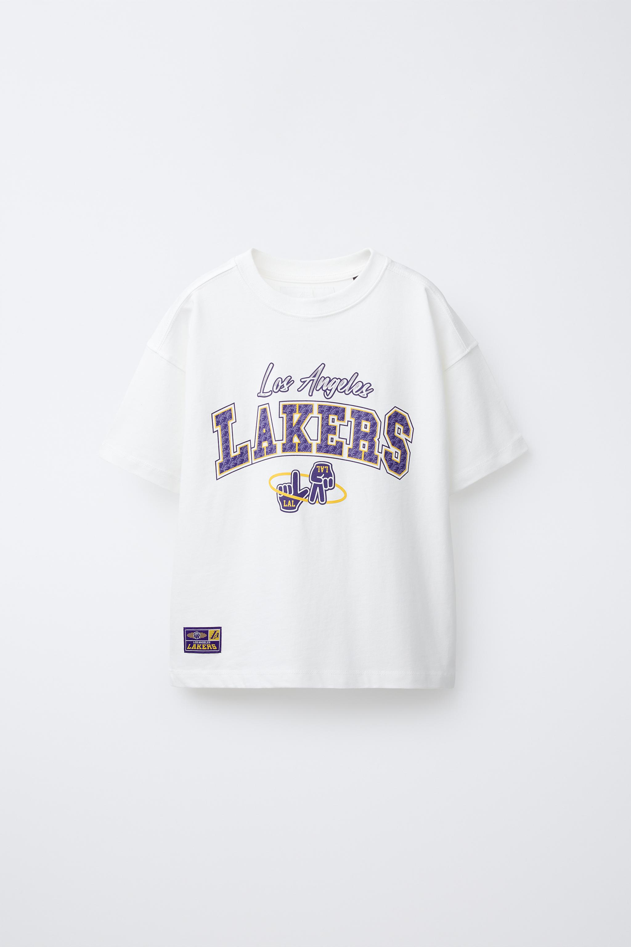 LOS ANGELES LAKERS NBA ©プリントTシャツ - オフホワイト