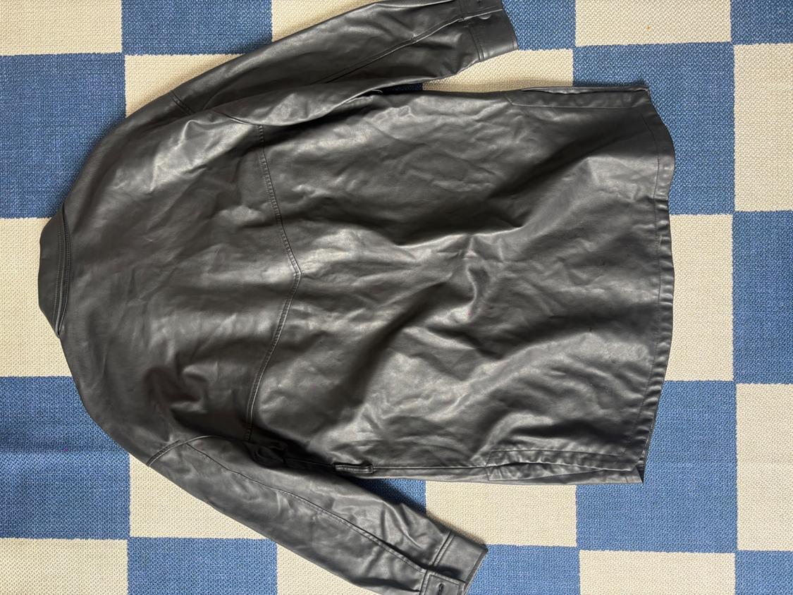 FAUX LEATHER OVERSHIRT - Image 2