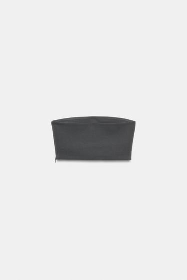 TOP BANDEAU - Plomo de Zara