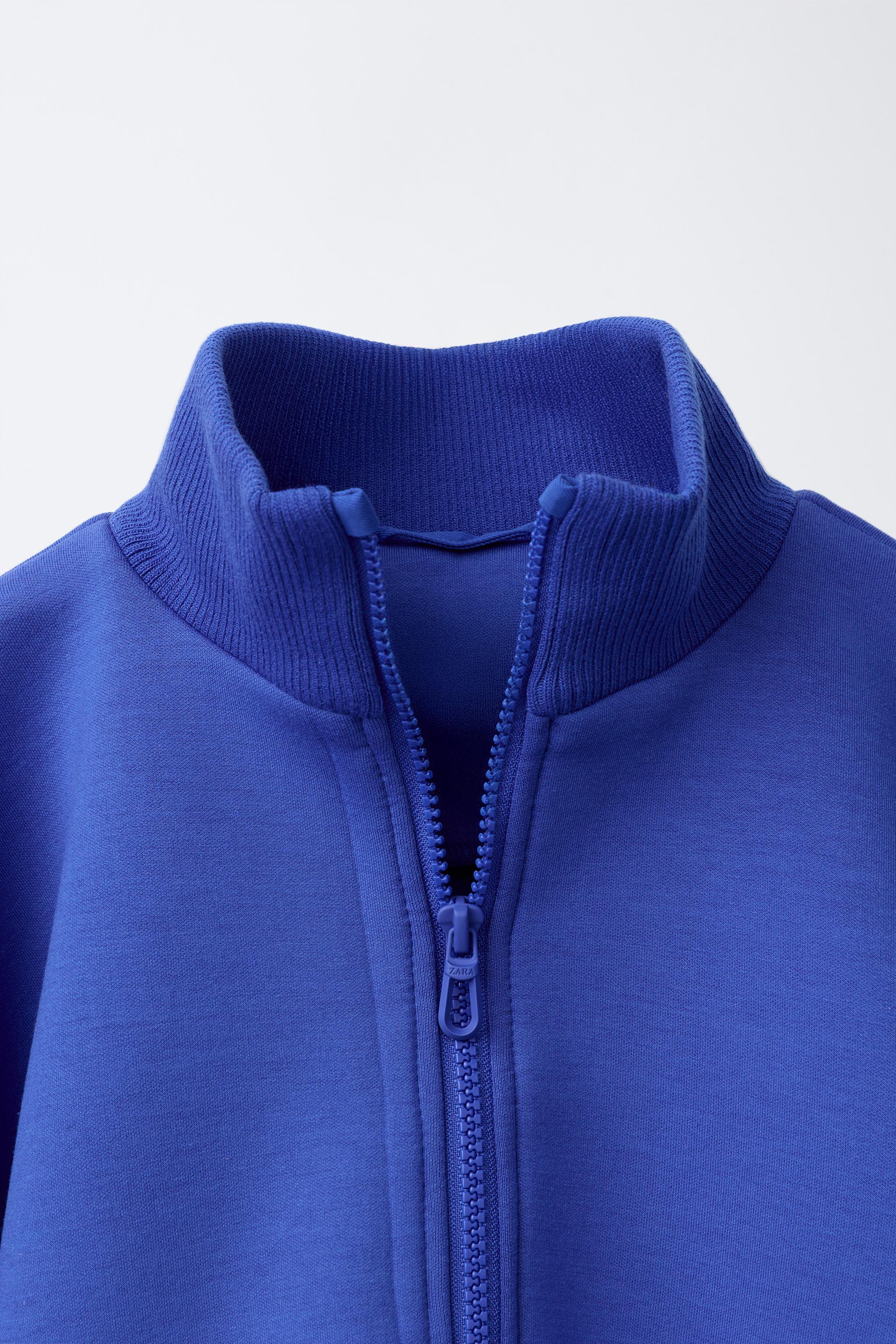 BLOUSON NÉOPRÈNE CÔTELÉ