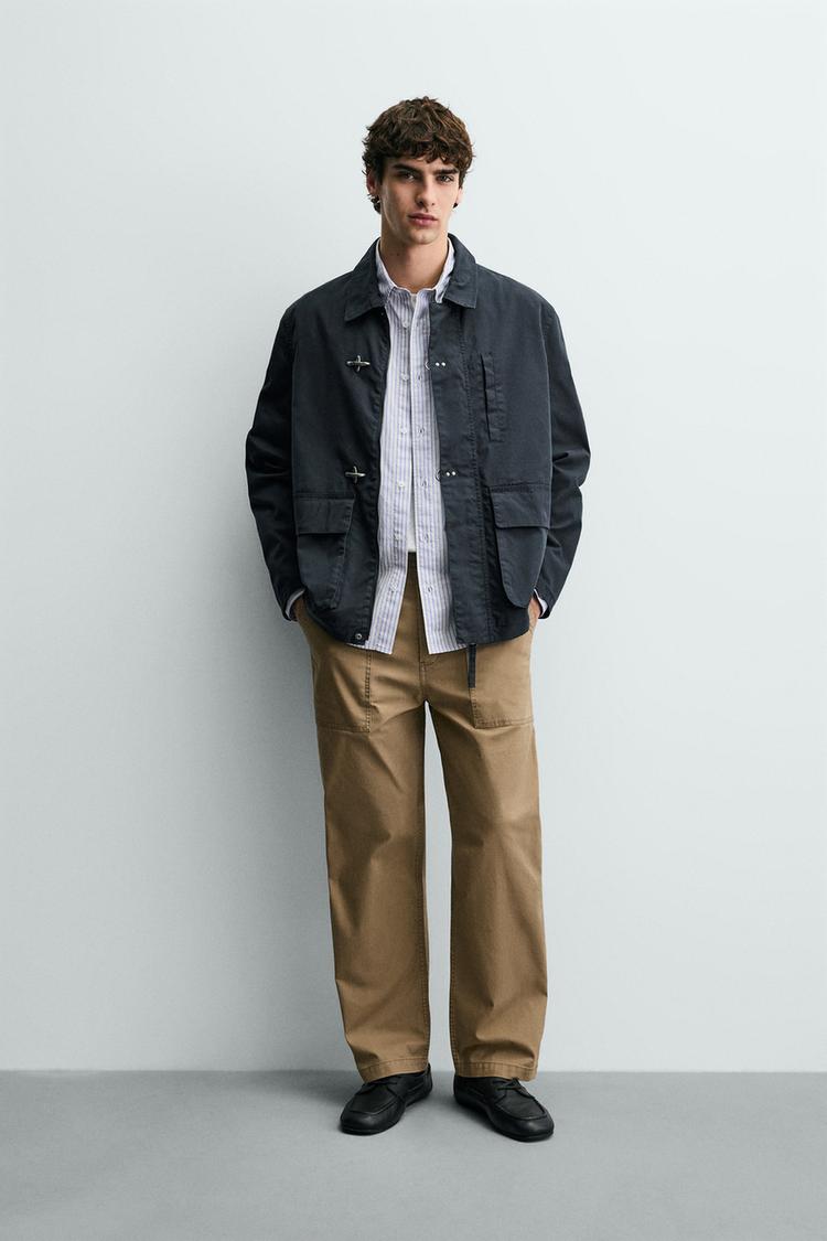 RELAXED FIT KLİPSLİ PARKA