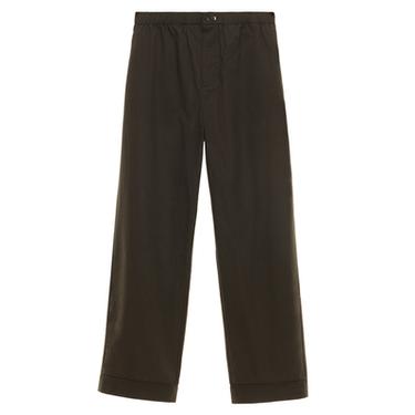 PANTALONS PIJAMA JACQUARD - Marró de Zara
