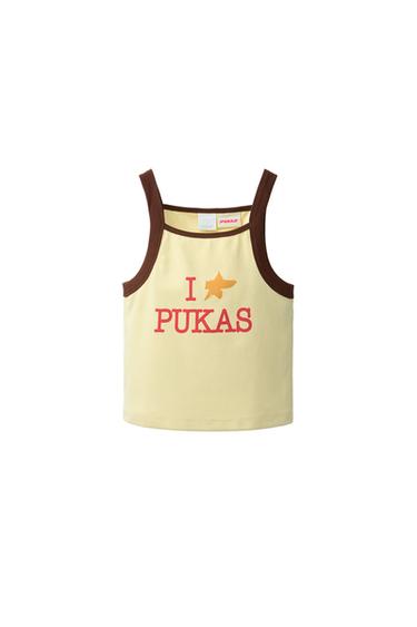 CAMISETA PUKAS SURF - Amarillo de Zara