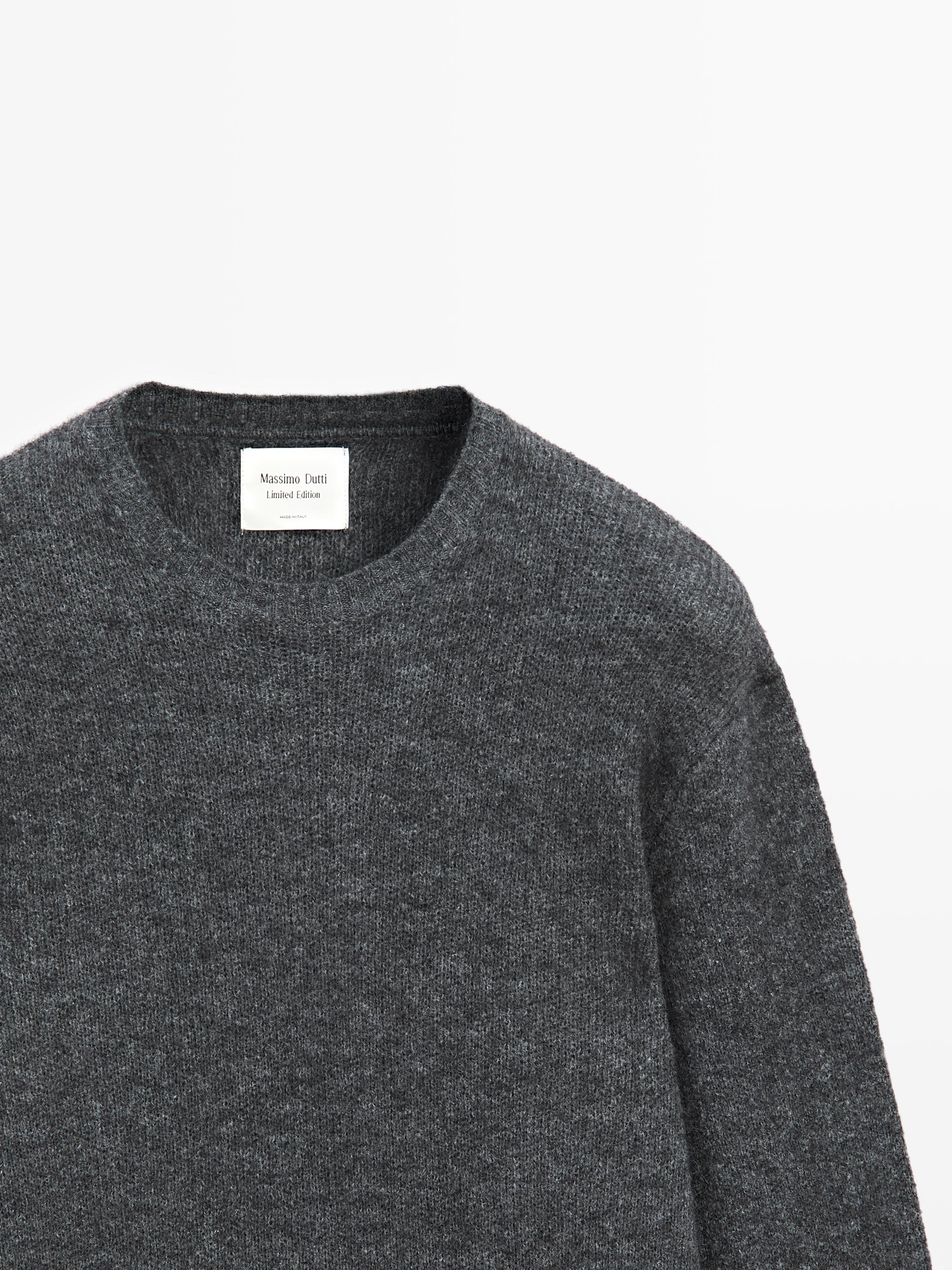 Knit alpaca blend sweater - LIMITED