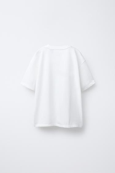 SMILEYWORLD ® PRINTED T-SHIRT - White by Zara