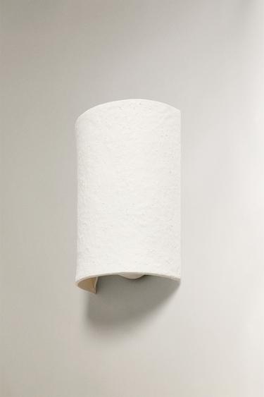 LAMP | PAPER WALL LIGHT - White by Zara - Image 2