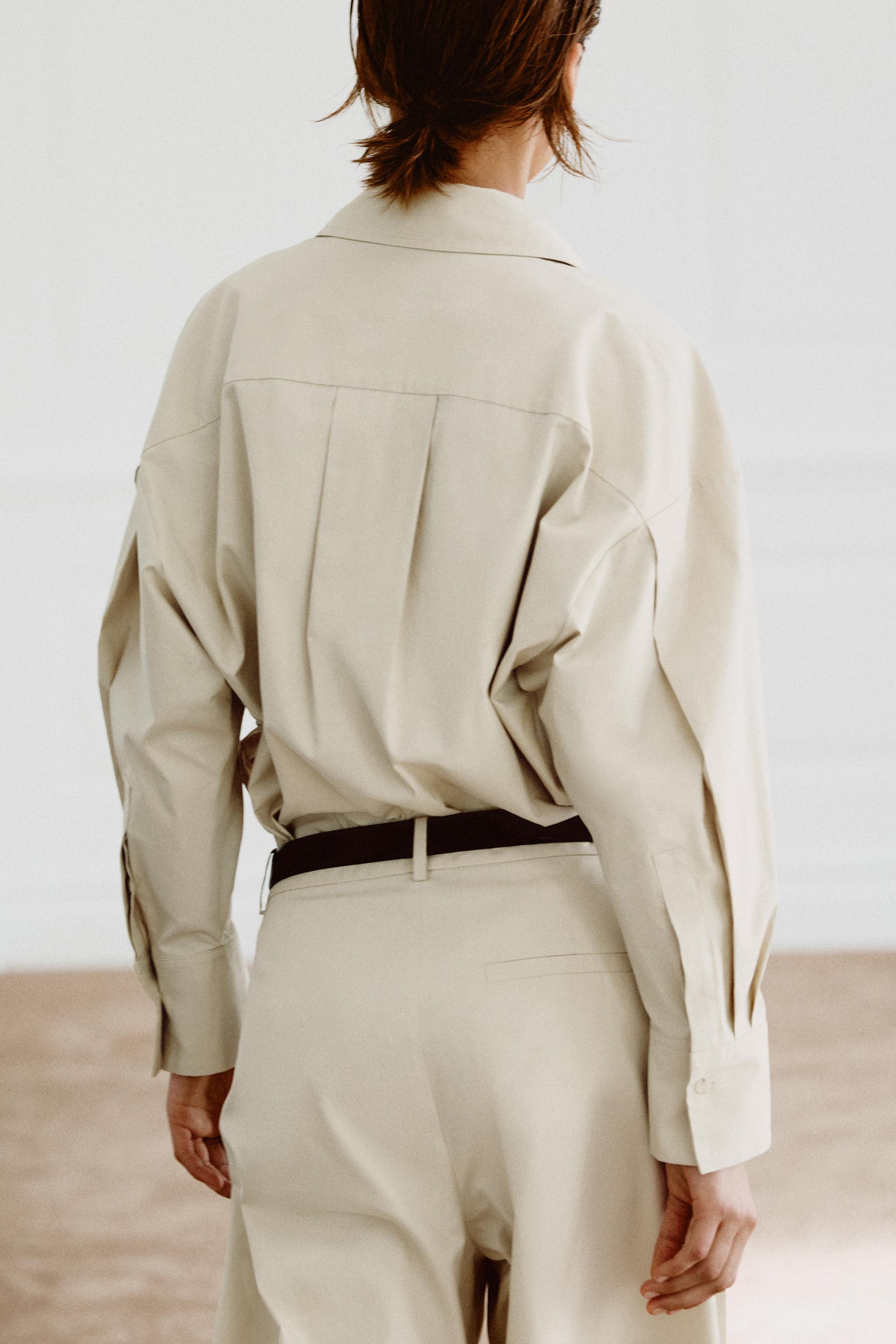 ZW COLLECTION LIMITED EDITION OVERSIZE GÖMLEK - Görsel 4
