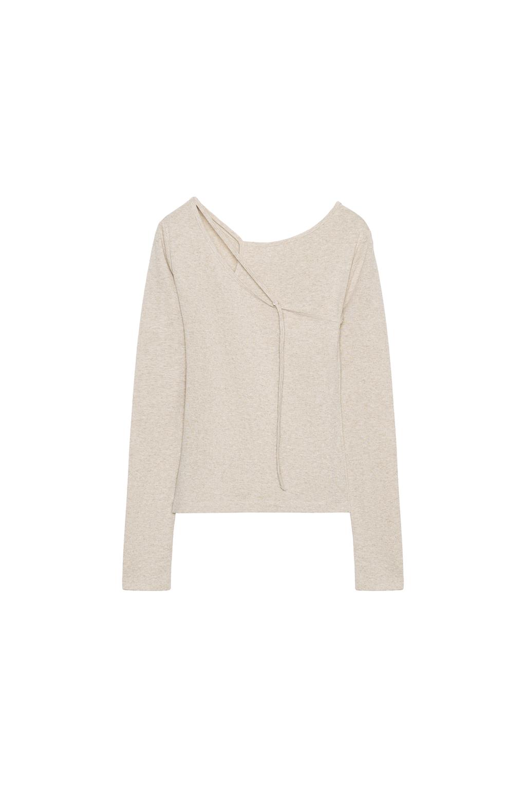 DOUBLE BUCKLE EFFECT T-SHIRT - image 3