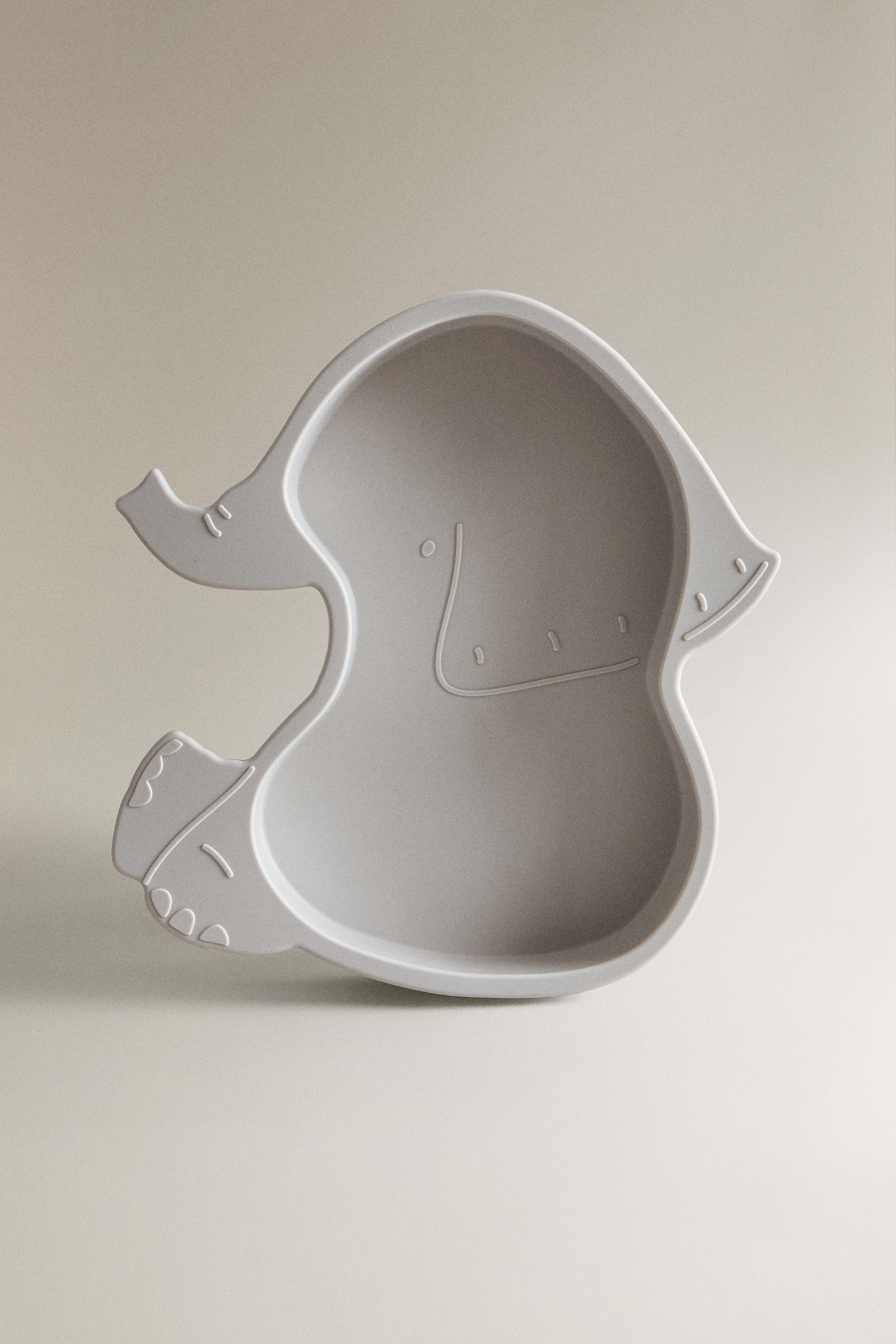 ASSIETTE ENFANT SILICONE ÉLÉPHANT