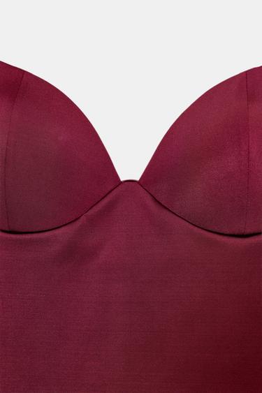 TOP EN MÉLANGE DE POLYAMIDE - Vin de Zara - Image 9