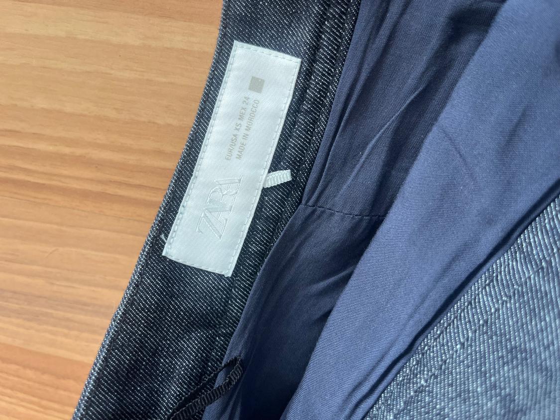 Z1975 DENIM PLEATED SKORT - Image 3