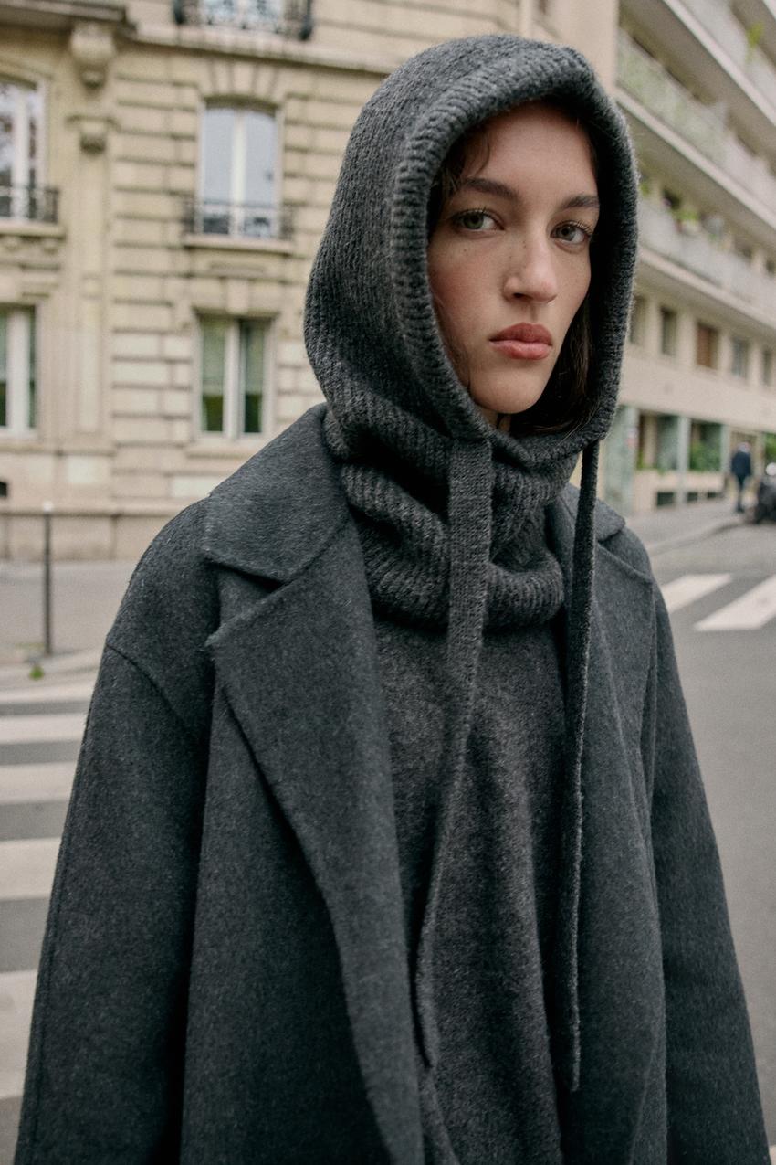 CAPUCHE EN MAILLE CANNELÉE