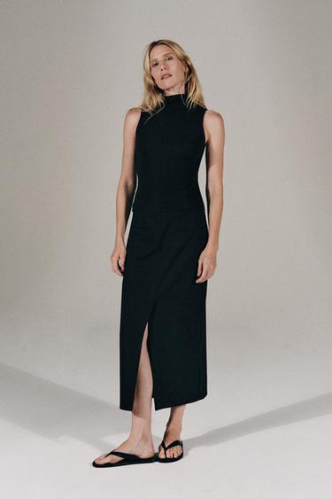 SLEEVELESS TOP - Black by Zara