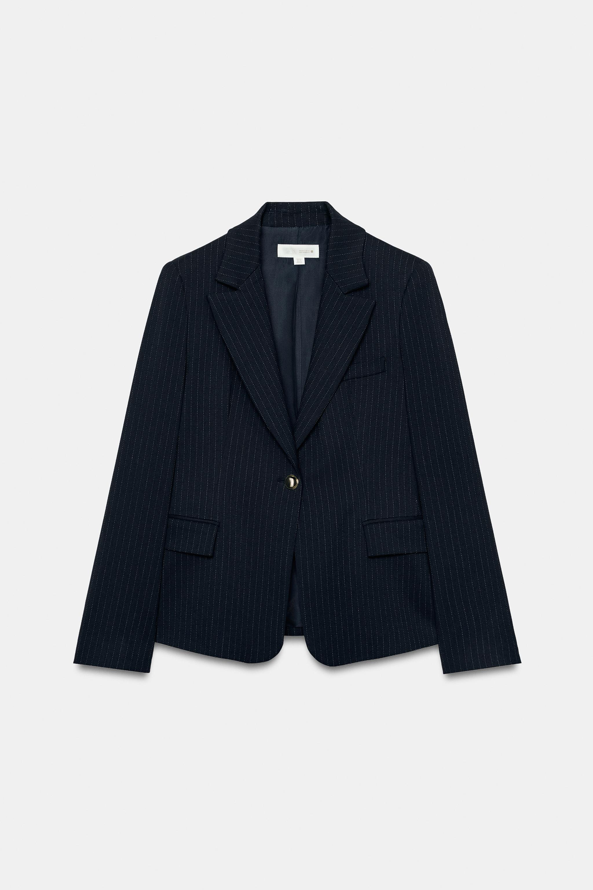 PINSTRIPE BLAZER