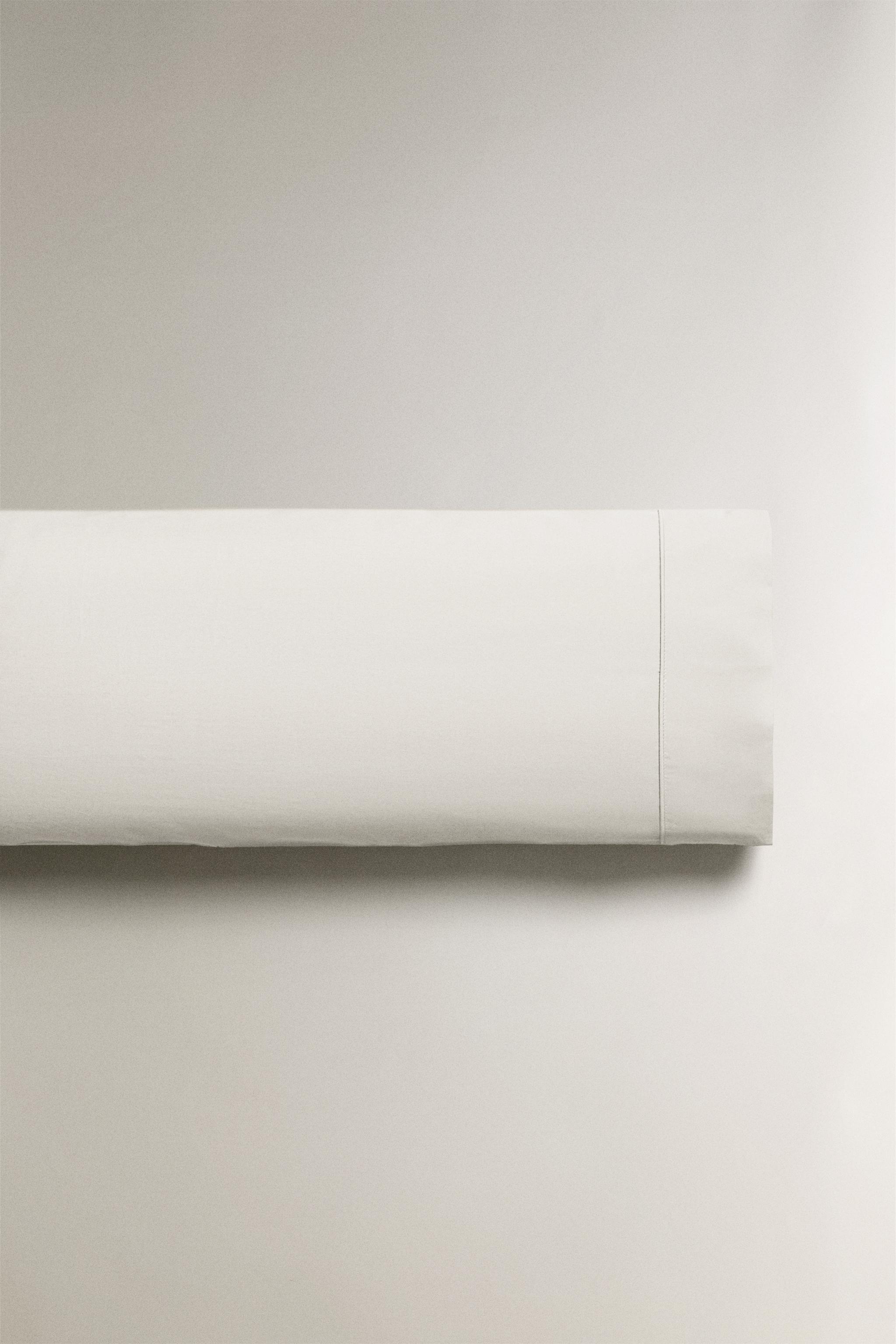 COTTON PERCALE PILLOWCASE (300 THREAD COUNT)