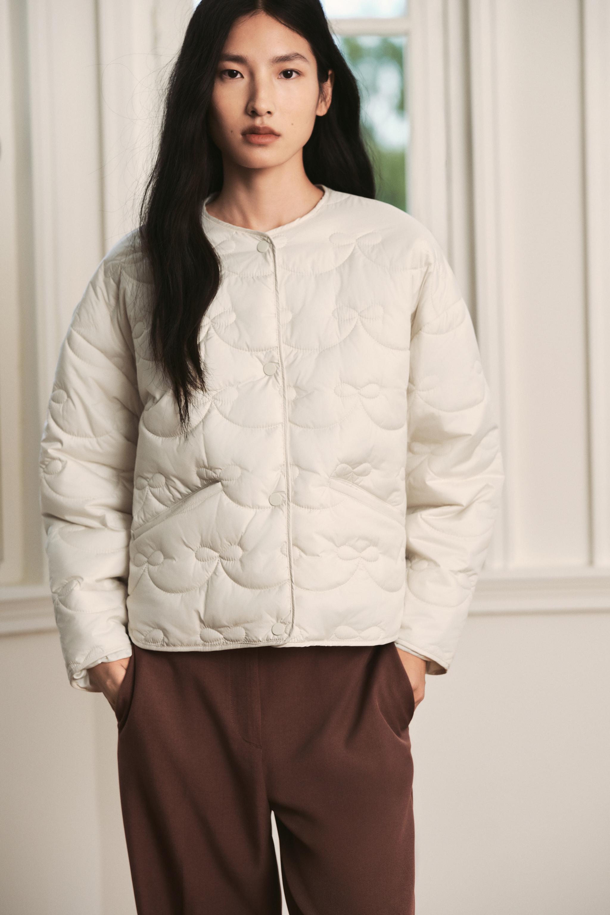 ZARA ジャケット　ホワイト ZARA ザラ ジャケット ホワイト - メルカリ