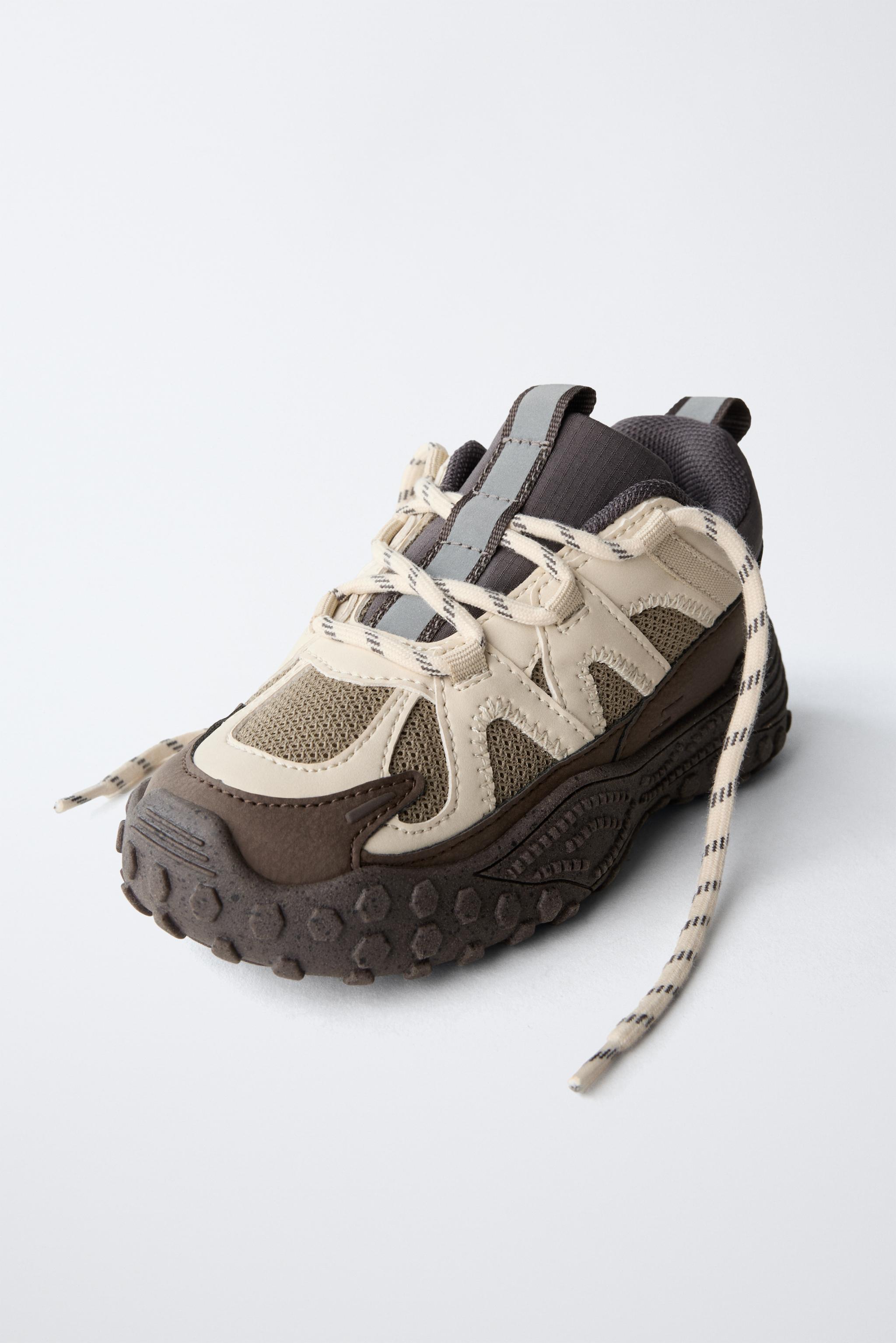 MOUNTAIN SNEAKERS - Brown | ZARA United States