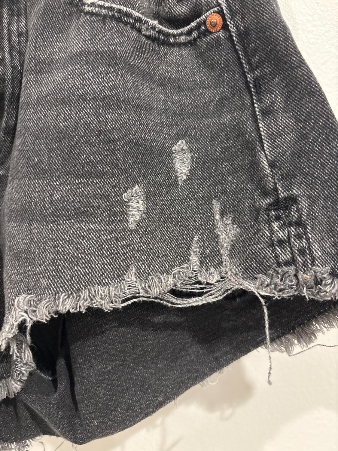 RIPPED MOM FIT SHORTS - Image 3