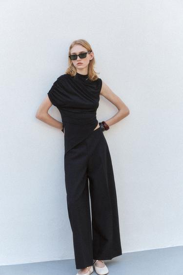 ASYMMETRIC TOP - Black by Zara - Image 0