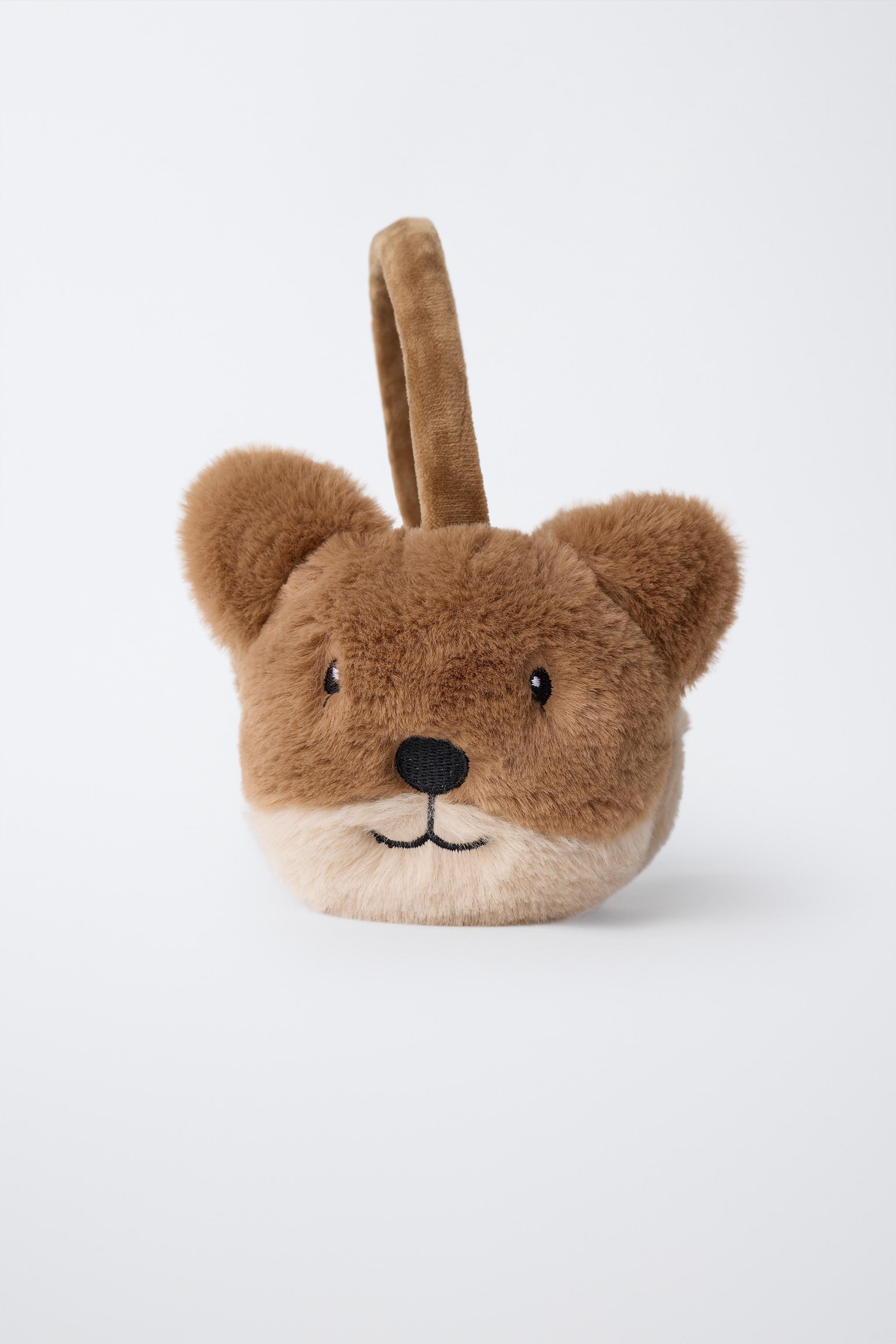FAUX FUR BEAVER EARMUFFS