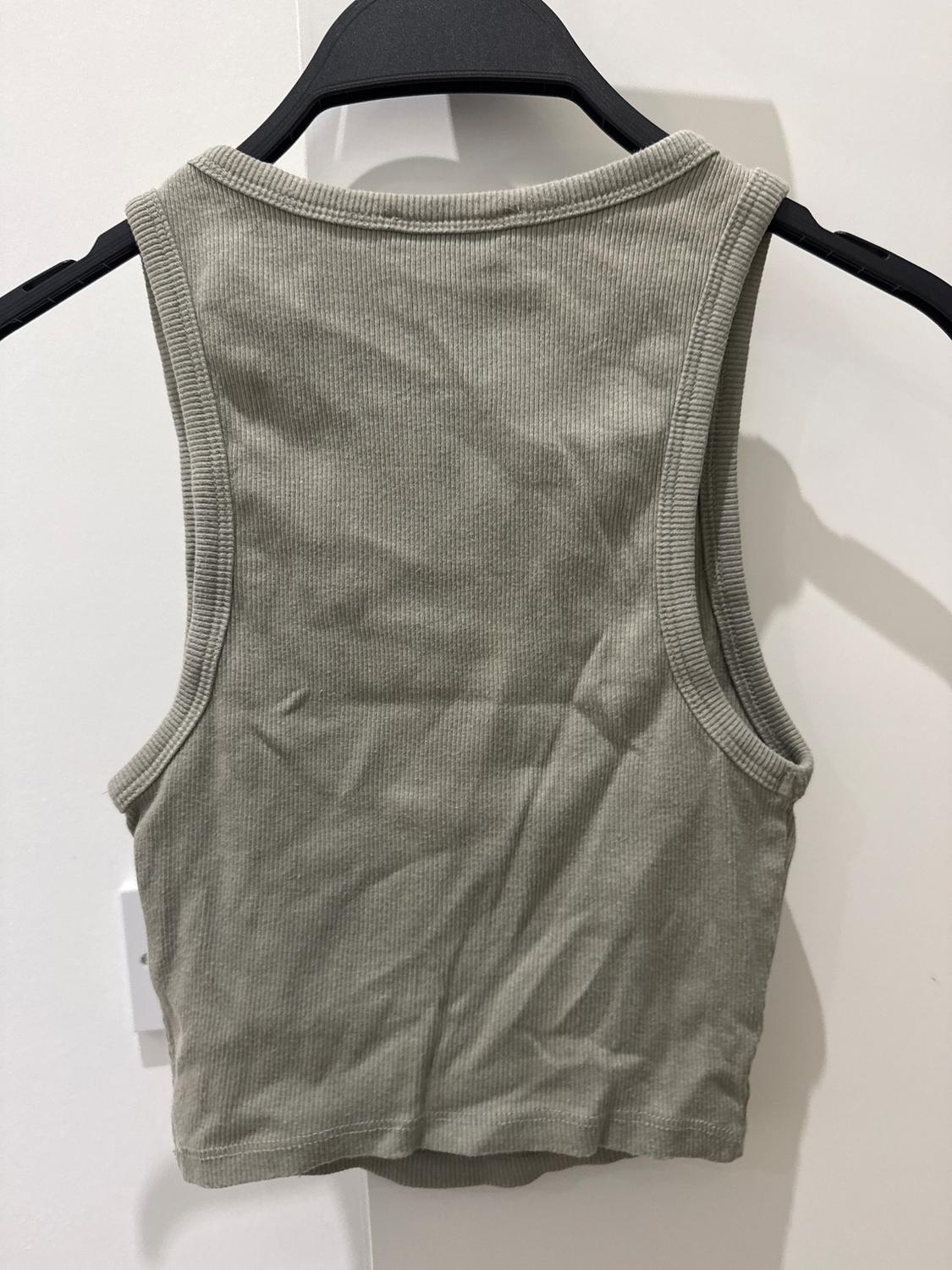 BASIC RIBBED T-SHIRT - Image 3