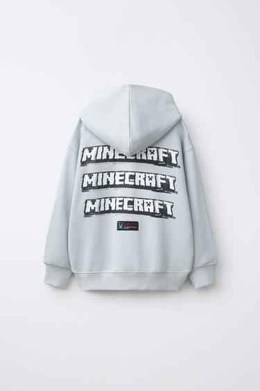 MINECRAFT © MOJANG AB. HOODIE - Blue by Zara