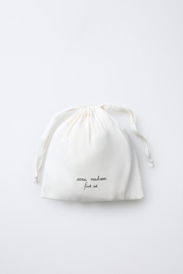 FIRST OUTFIT SET AND POUCH - Oyster-white by Zara - Image 5