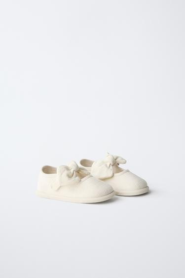 TENNIS NŒUD BAREFOOT - Marron sable de Zara - Image 1