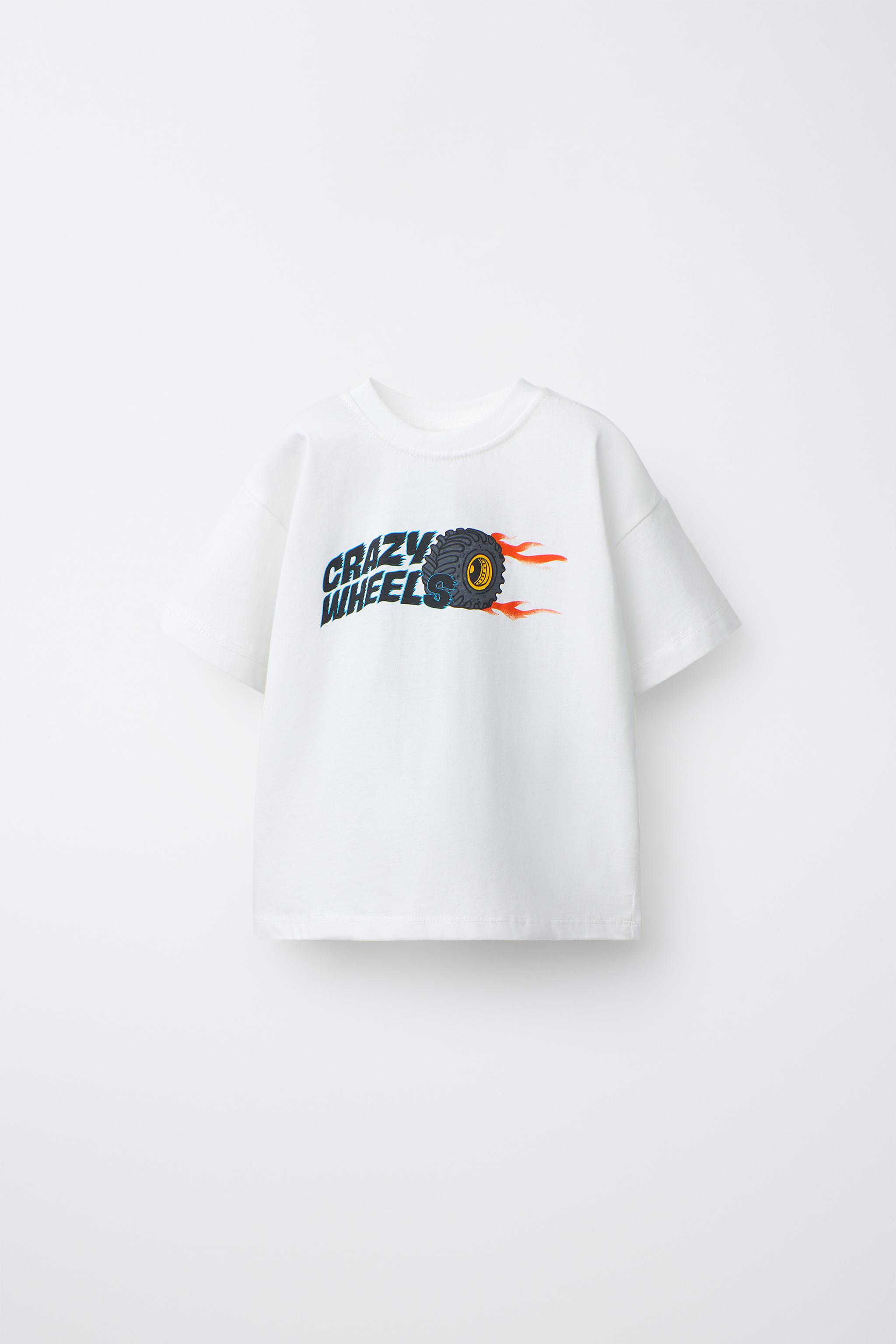 MONSTERS WHEELS © T-SHIRT - Oyster-white | ZARA South Africa