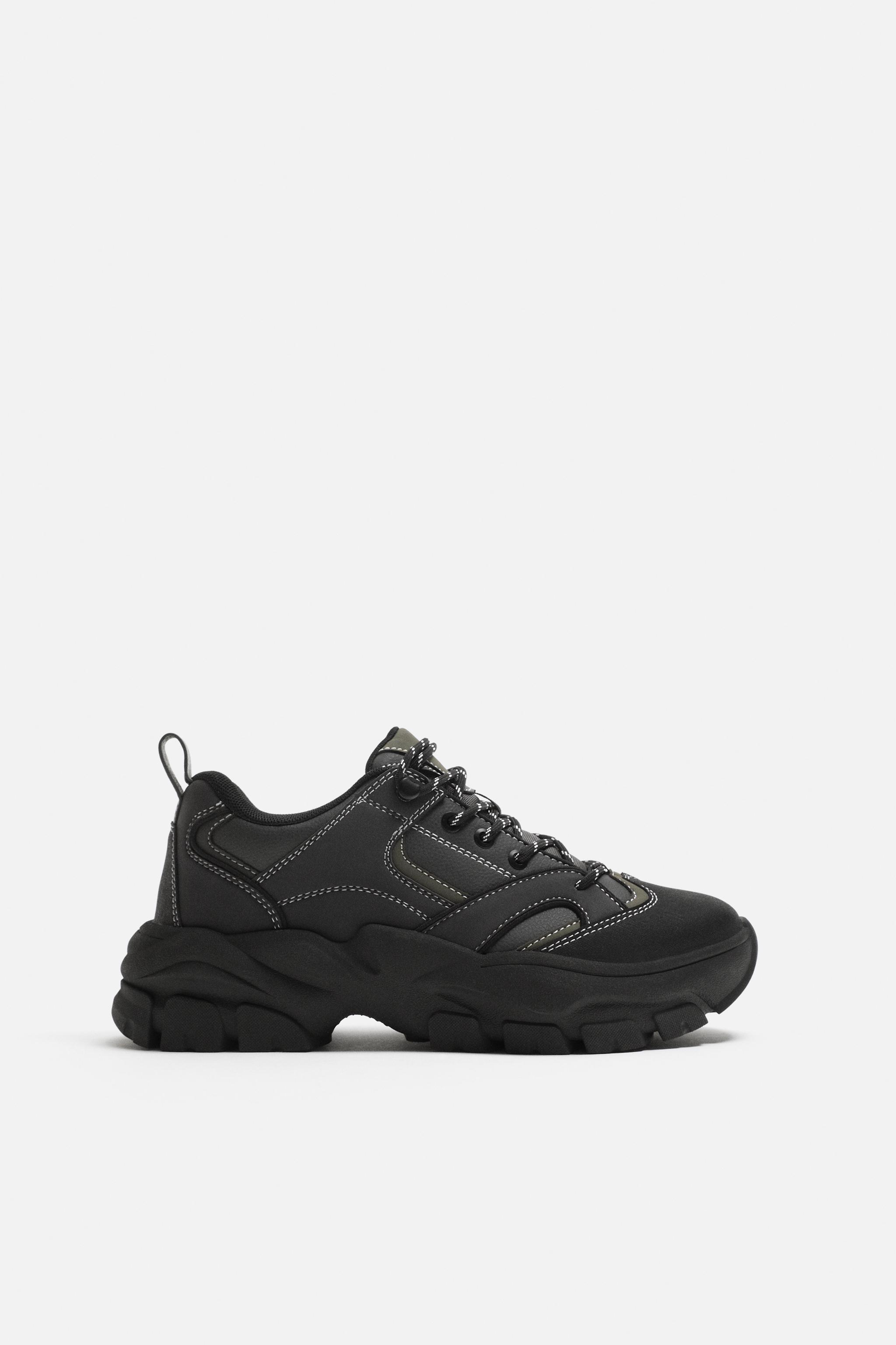 CHUNKY SNEAKERS Black ZARA Canada