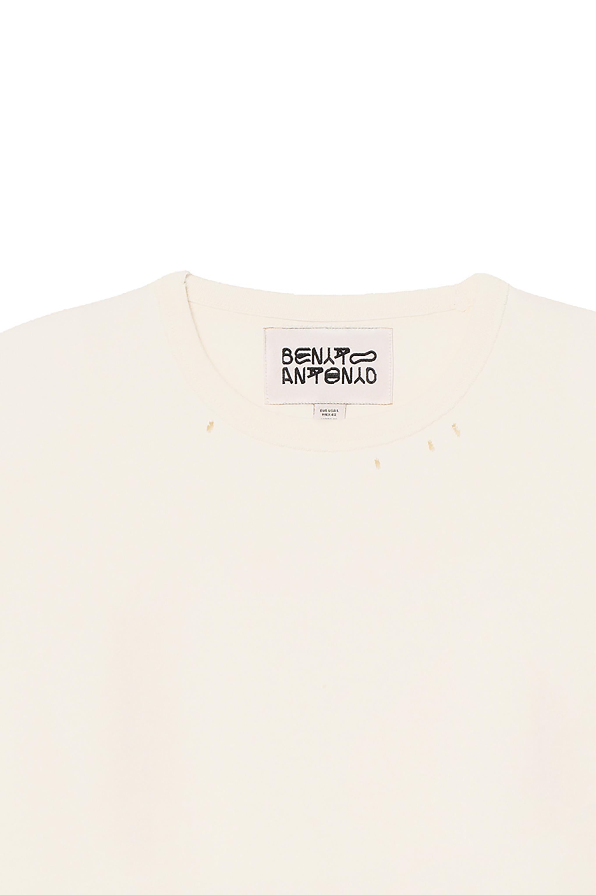 Мужские футболки Zara WASHED REVERSIBLE EFFECT T-SHIRT — фото 4